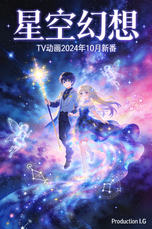 日本动漫《星空幻想》高清动画海报